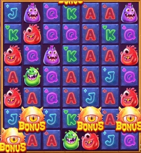 ฟรีเจอร์ฟรีสปิน book of monsters