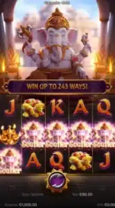 ฟีเจอร์ฟรีสปิน ganesha gold